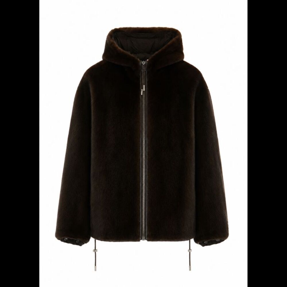 Yves Salomon Women Reversible Mink Jacket